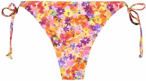 Hunkemöller Bikinové nohavičky 'Tiki'  žltá / tmavofialová / oranžová / biela