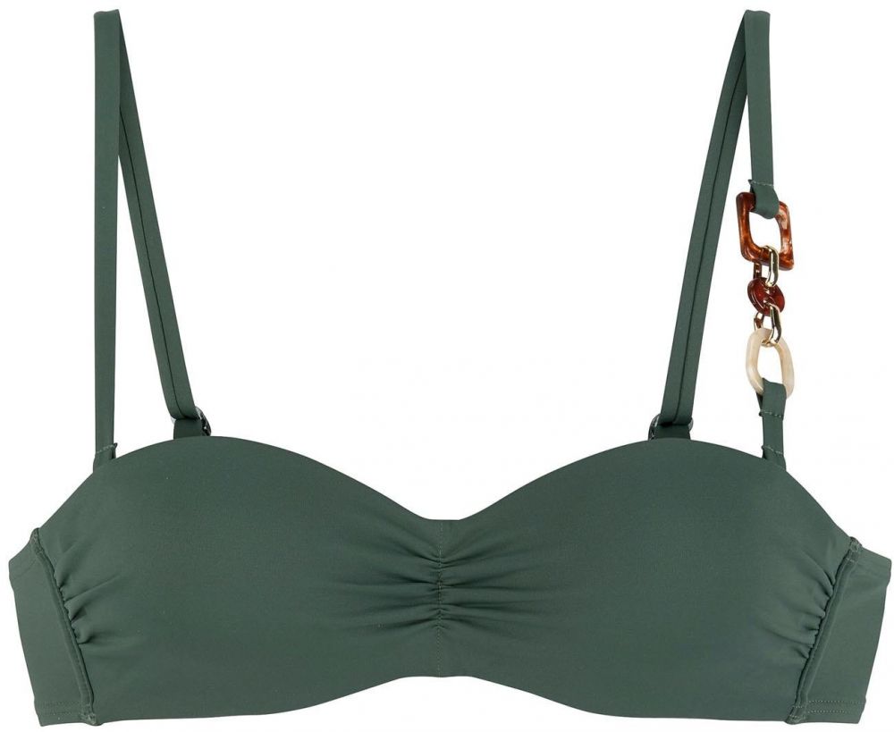 LASCANA Bikinový top  zelená