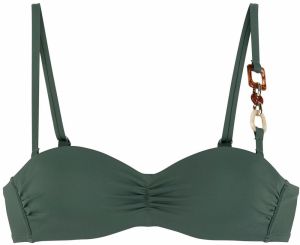 LASCANA Bikinový top  zelená