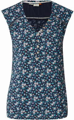 Ragwear Blúzka 'SALTTY'  námornícka modrá / svetlomodrá / staroružová / biela