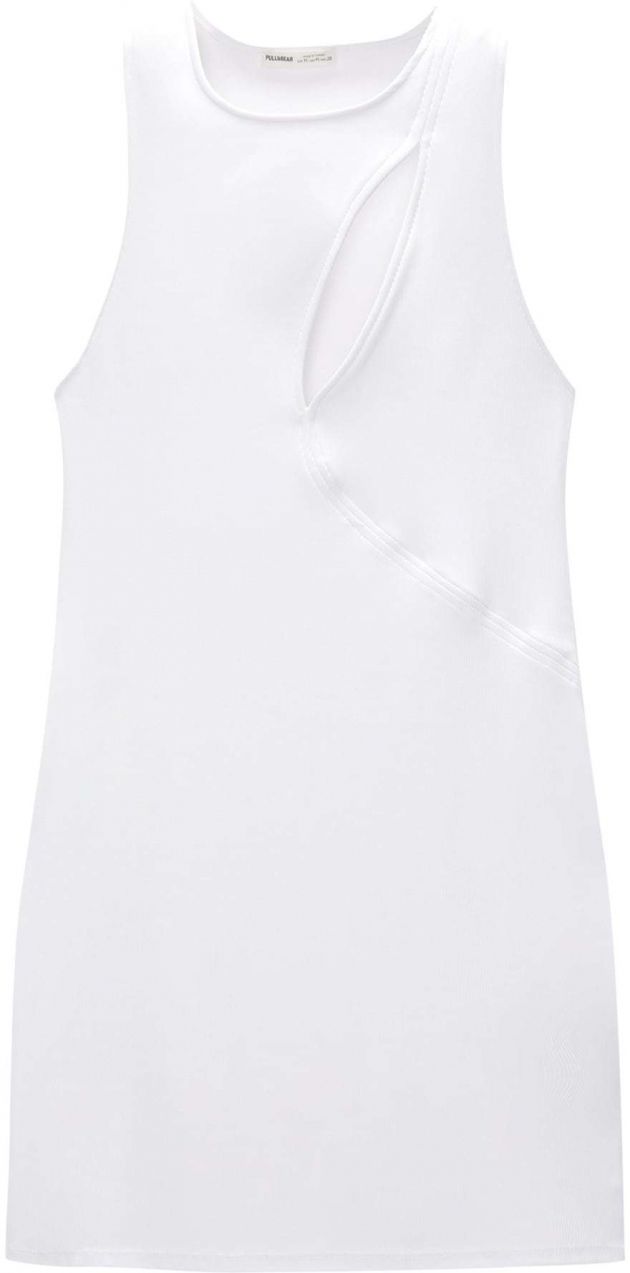 Pull&Bear Šaty  biela
