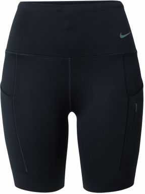 NIKE Športové nohavice 'Go'  svetlomodrá / čierna