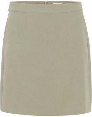 Kaffe Sukňa 'Sakura'  sivobéžová