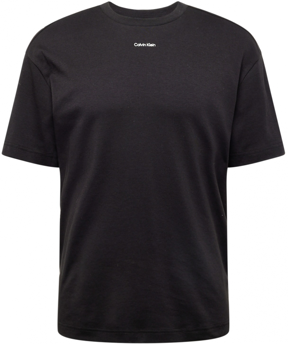 Calvin Klein Tričko 'NANO'  čierna / biela