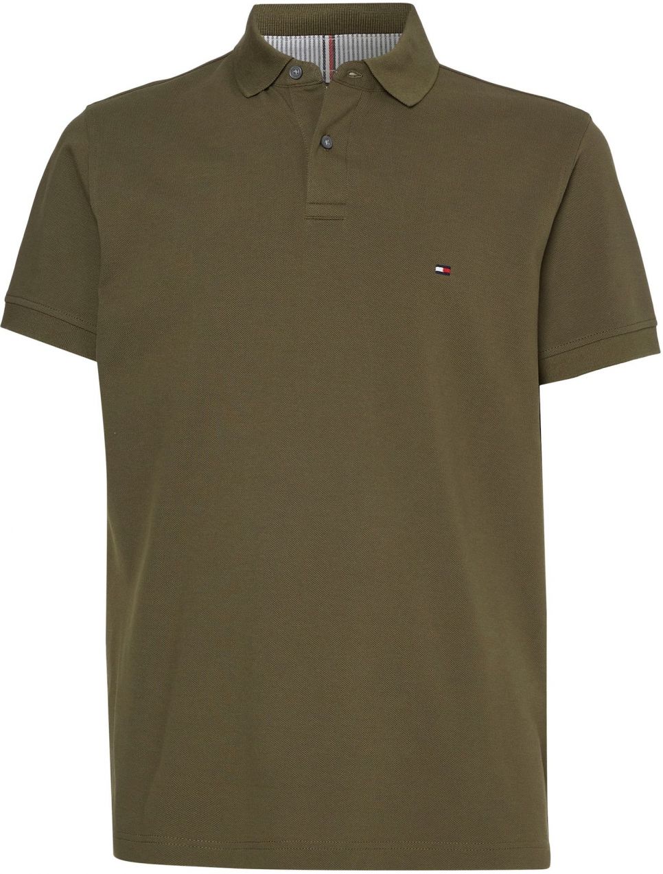 TOMMY HILFIGER Tričko  námornícka modrá / olivová / červená / biela