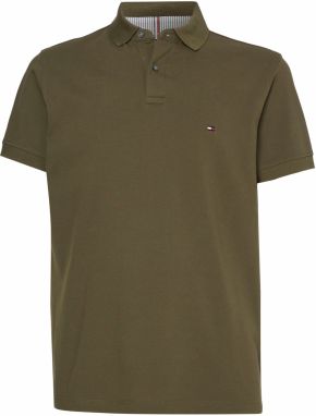 TOMMY HILFIGER Tričko  námornícka modrá / olivová / červená / biela