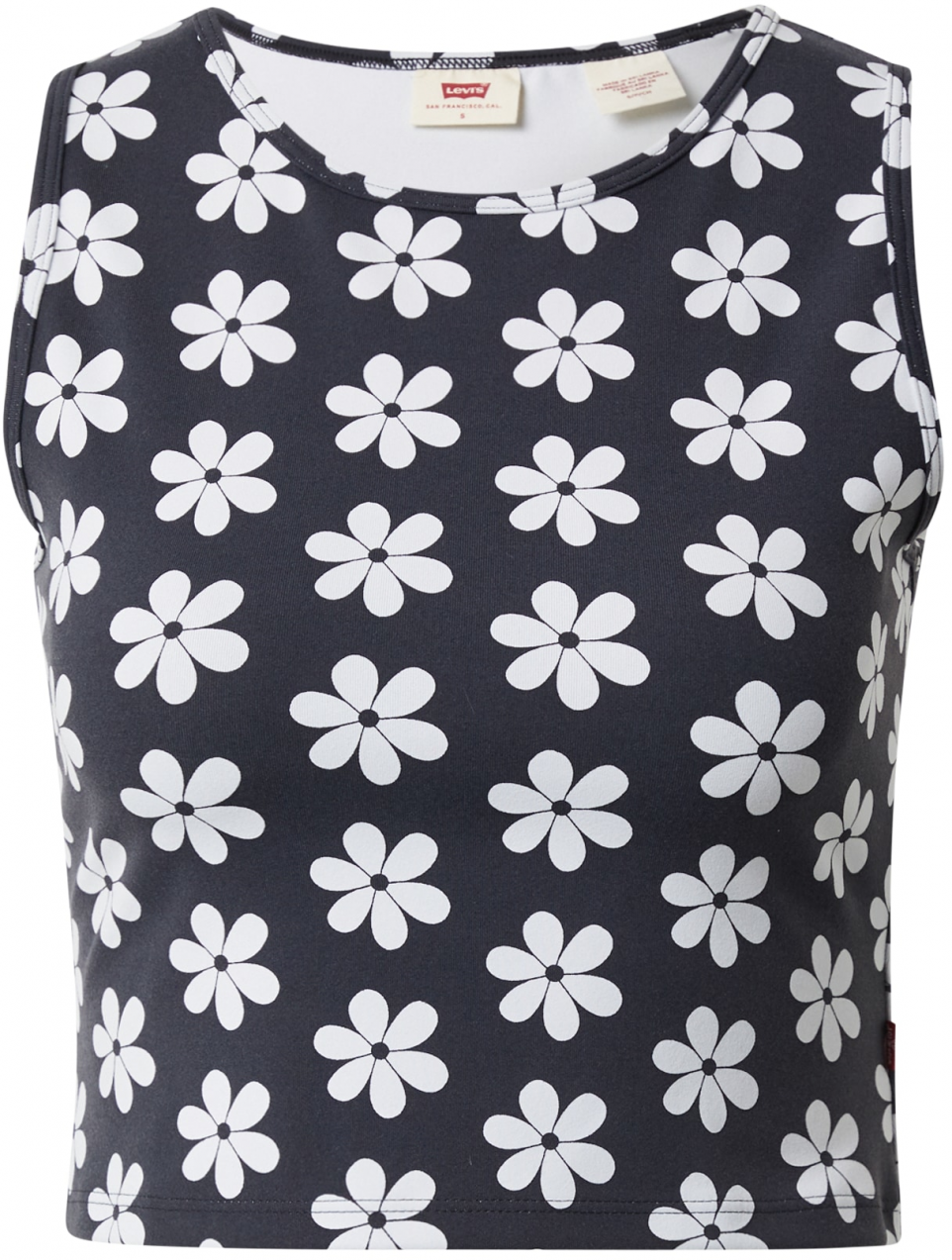 LEVI'S ® Top 'Stellar Crop Tank'  čierna / biela