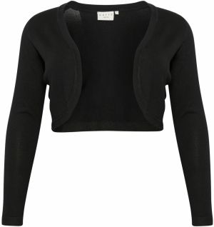KAFFE CURVE Bolero 'KCasta'  čierna