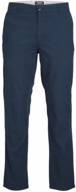 JACK & JONES Chino nohavice 'Ollie Dave'  ultramarínová