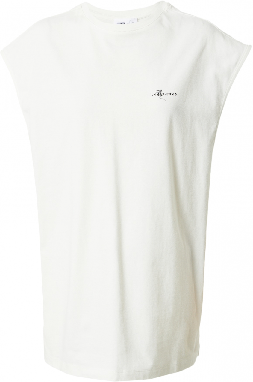 millane Tričko 'Gina'  oranžová / čierna / šedobiela