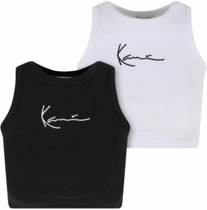 Karl Kani Top  čierna / biela