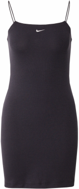 Nike Sportswear Šaty 'Chill'  čierna / biela