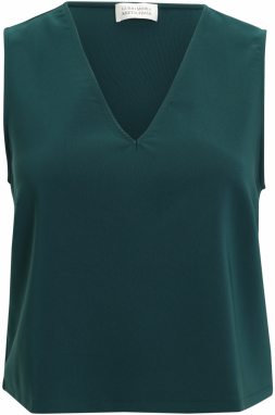 Guido Maria Kretschmer Curvy Top 'Emma'  petrolejová