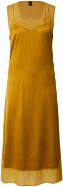 Stefanel Šaty  šafránová