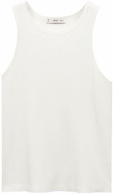 MANGO Top 'BALI'  biela