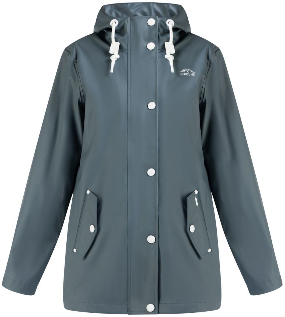 ICEBOUND Funkčná bunda  tmavomodrá / biela