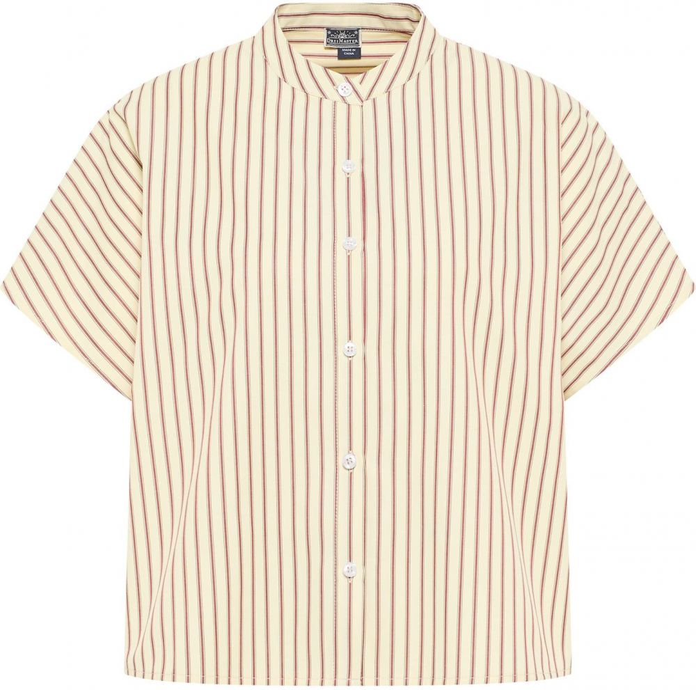 DreiMaster Maritim Blúzka  svetložltá / pastelovo červená / biela