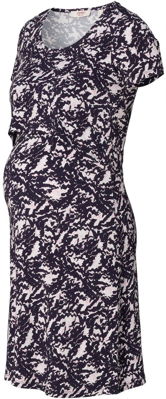 Esprit Maternity Šaty  námornícka modrá / ružová / biela