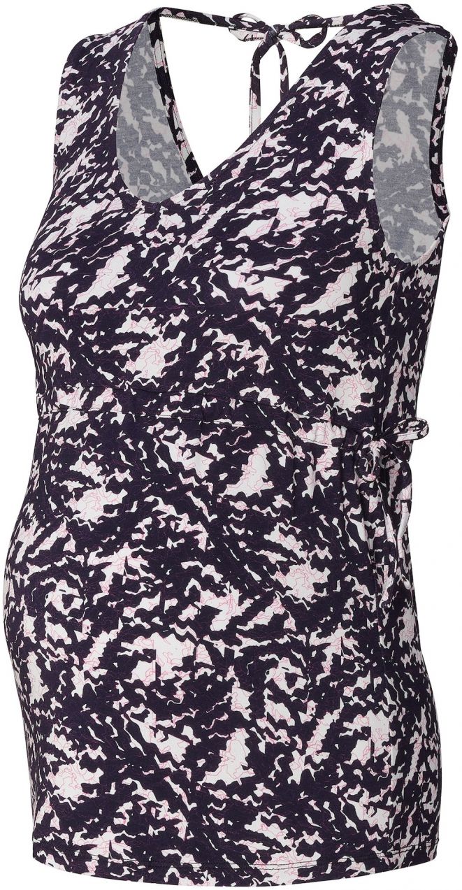 Esprit Maternity Top  námornícka modrá / ružová / biela