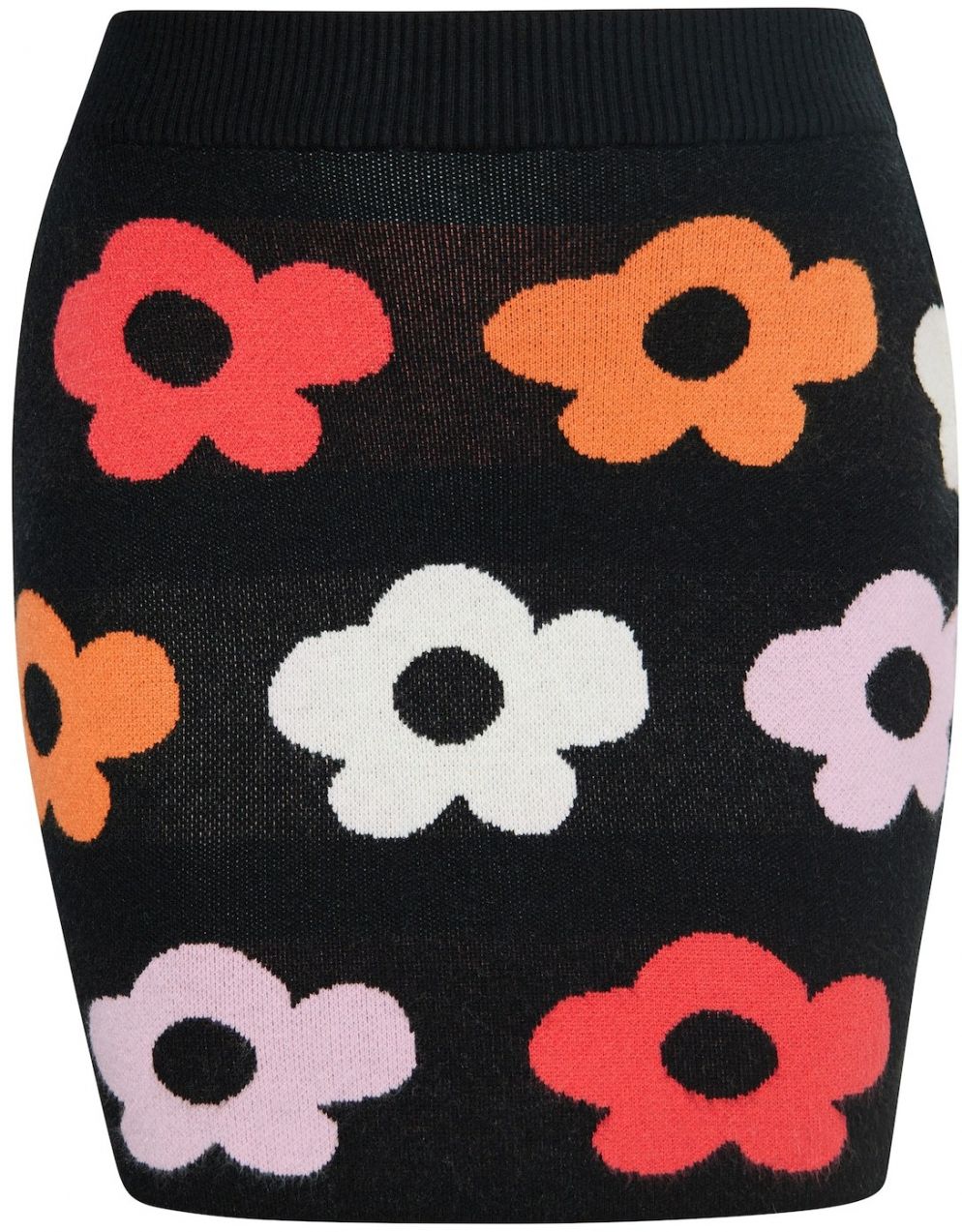 MYMO Sukňa  žltá / červená / čierna / biela