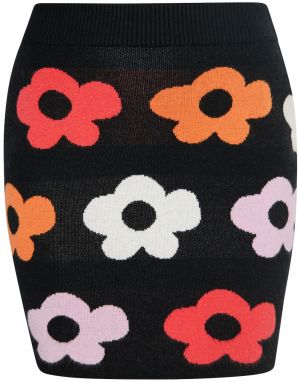 MYMO Sukňa  žltá / červená / čierna / biela