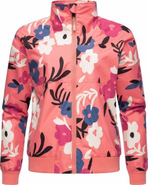 Ragwear Funkčná bunda 'Goona'  námornícka modrá / koralová / ružová / biela