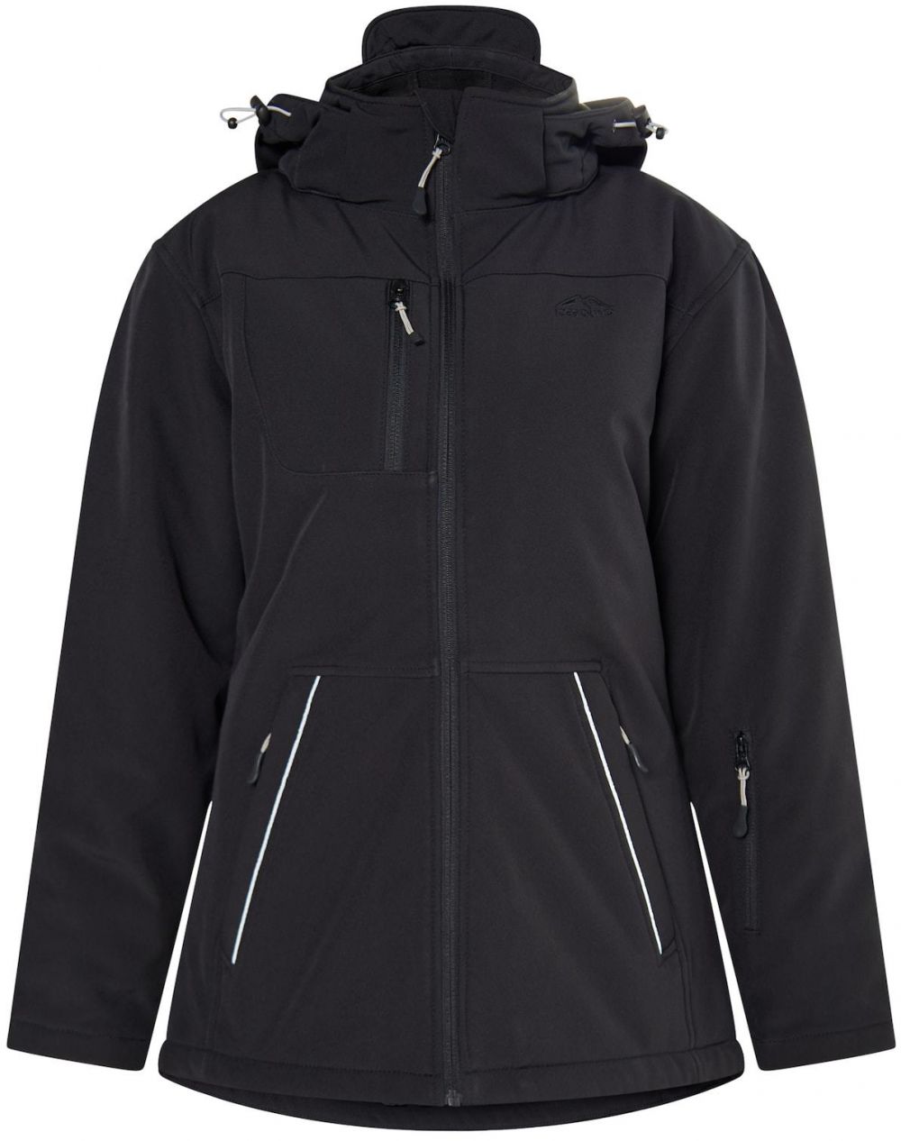 ICEBOUND Funkčná bunda  čierna / biela