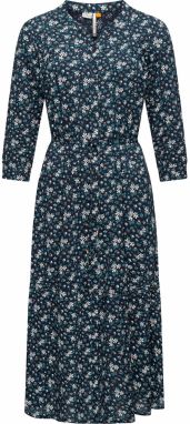 Ragwear Košeľové šaty 'Meve'  námornícka modrá / zelená / biela