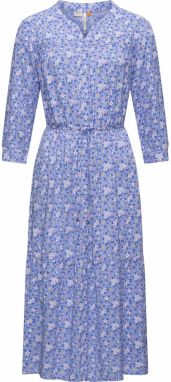 Ragwear Košeľové šaty 'Meve'  modrá / žltá / ružová / biela