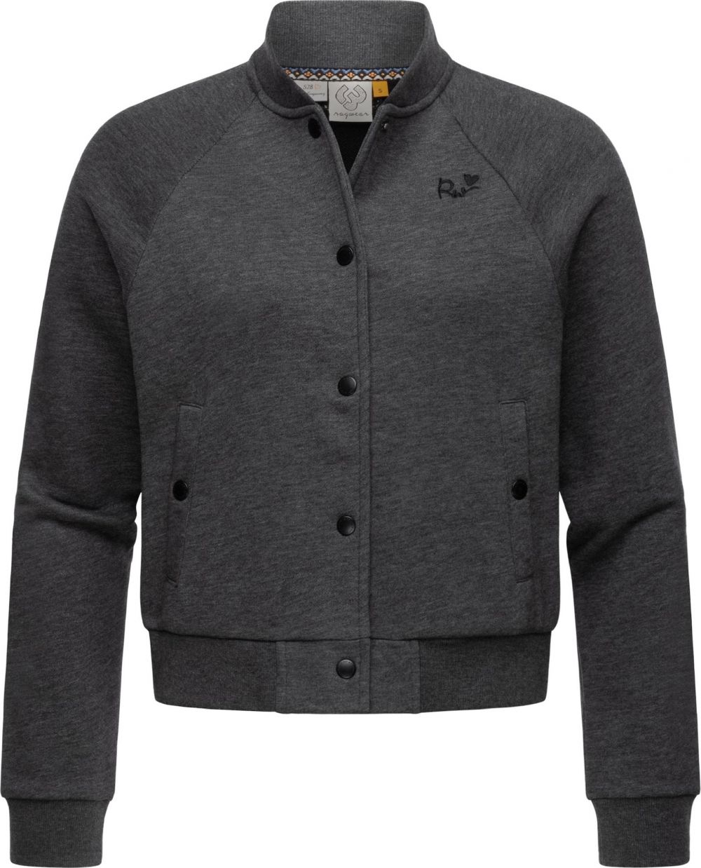 Ragwear Prechodná bunda  antracitová / čierna