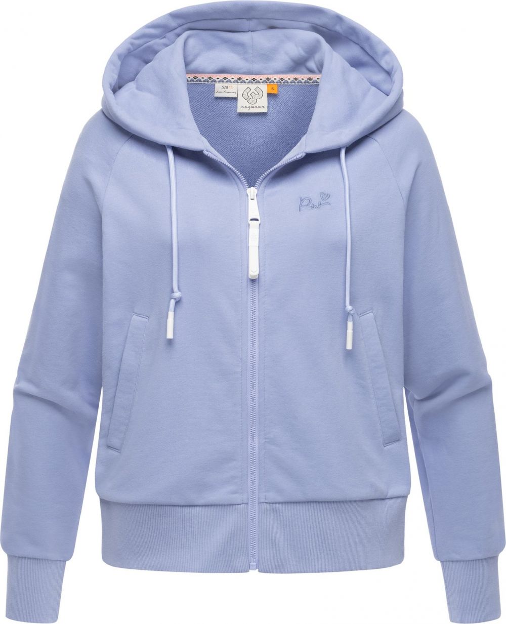Ragwear Tepláková bunda 'Taila'  opálová / biela