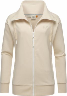 Ragwear Tepláková bunda 'Shocky'  krémová / biela