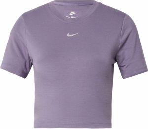 Nike Sportswear Tričko 'Essential'  levanduľová / biela