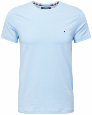 TOMMY HILFIGER Tričko  námornícka modrá / svetlomodrá / červená / šedobiela