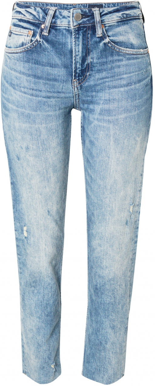 AG Jeans Džínsy 'Girlfriend Midrise Relaxt Slim'  modrá denim