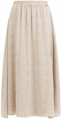 DreiMaster Klassik Sukňa  béžová / biela