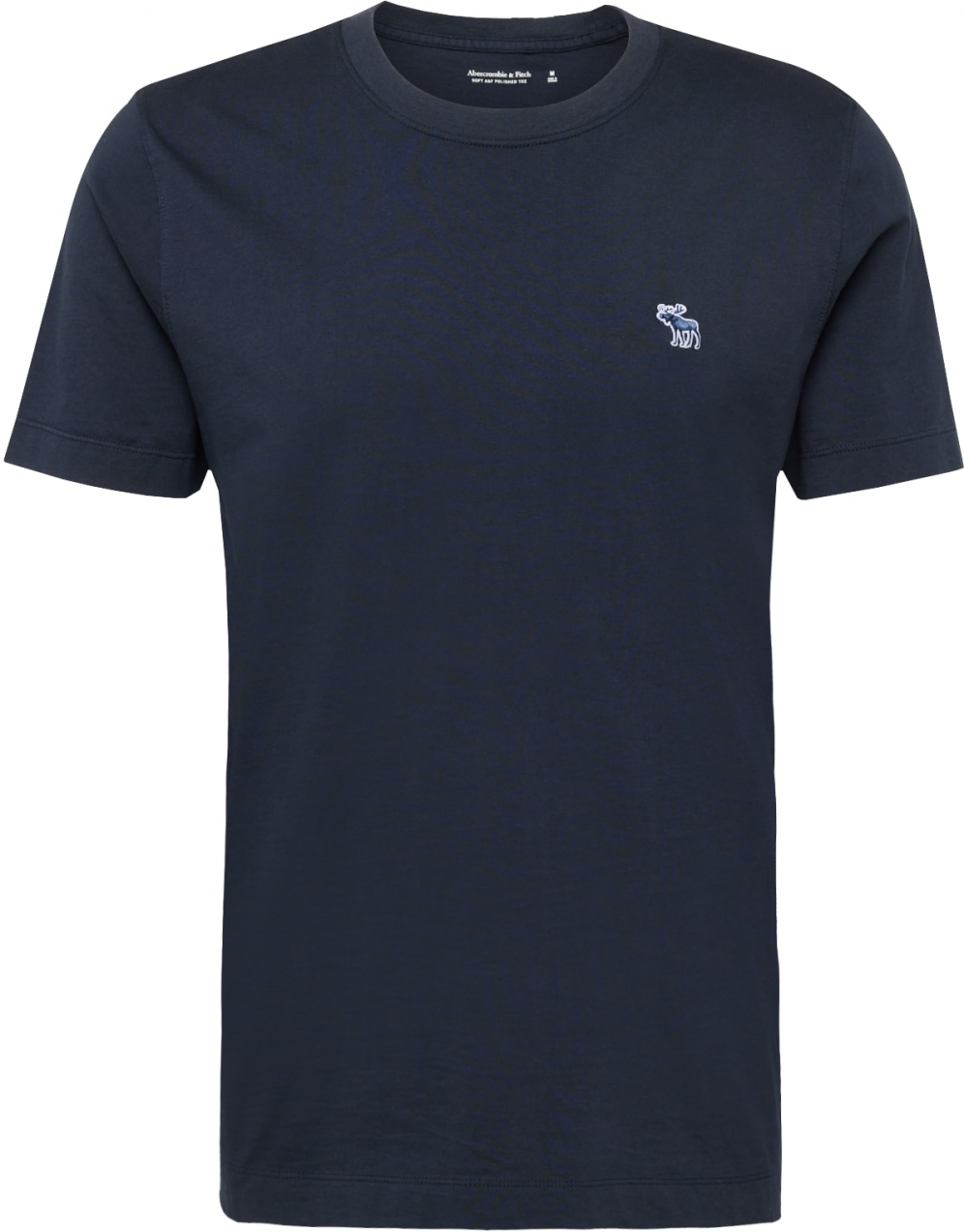 Abercrombie & Fitch Tričko  námornícka modrá / biela
