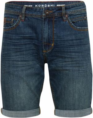 KOROSHI Džínsy  modrá denim