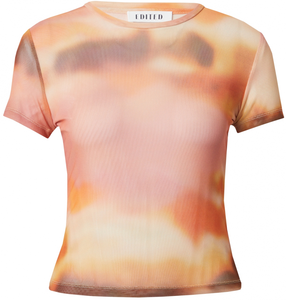 EDITED Tričko 'Hauke'  oranžová