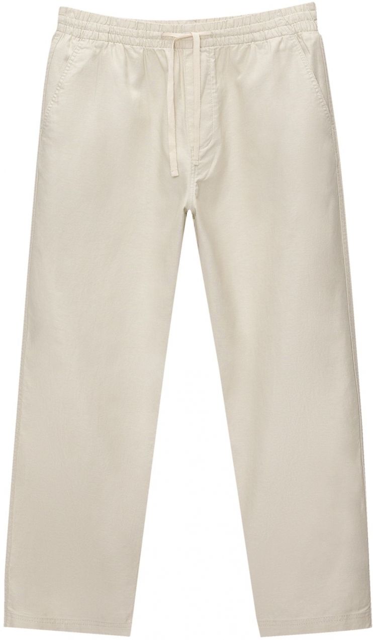 Pull&Bear Nohavice  kapučíno