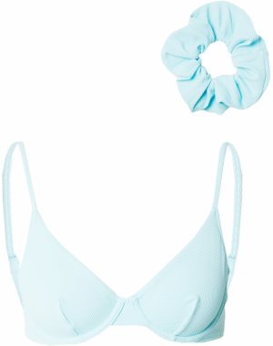 Calvin Klein Swimwear Bikinový top  svetlomodrá
