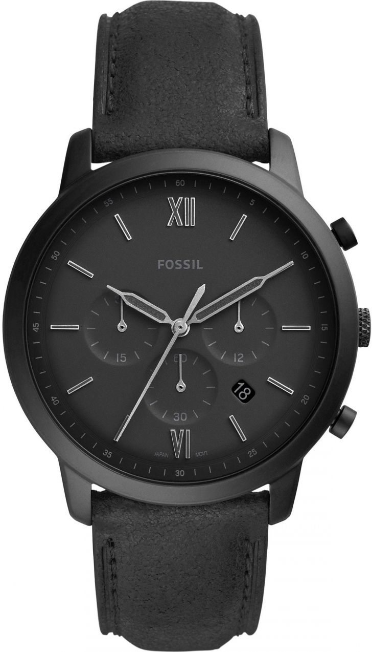 FOSSIL Analógové hodinky  čierna