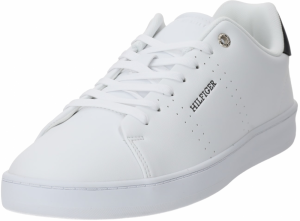 TOMMY HILFIGER Nízke tenisky 'COURT'  čierna / biela
