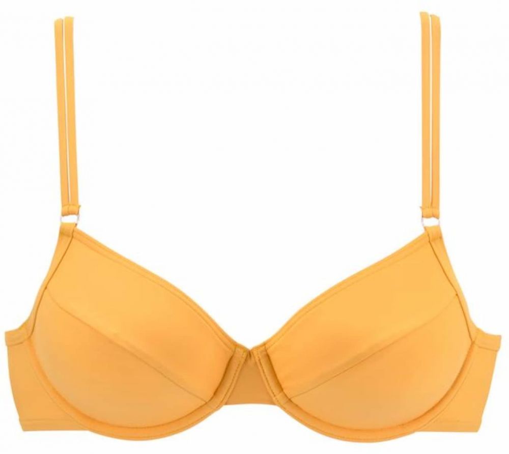 s.Oliver Bikinový top 'Rome'  žltá