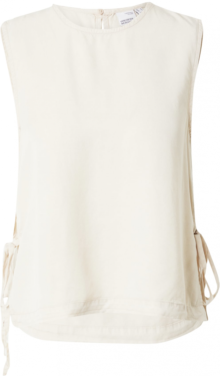 VERO MODA Top 'BREE'  svetlosivá