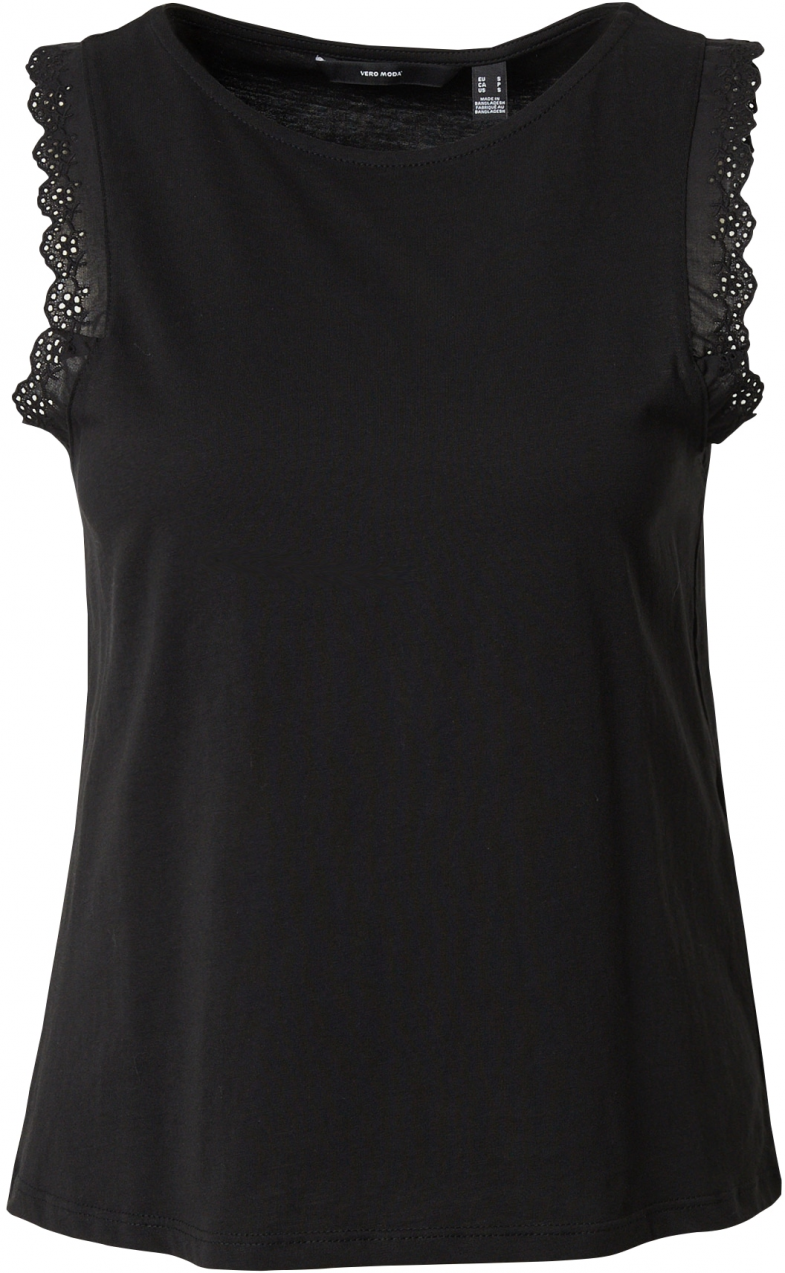 VERO MODA Top 'HANNE'  čierna