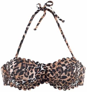LASCANA Bikinový top 'Lexa'  hnedá