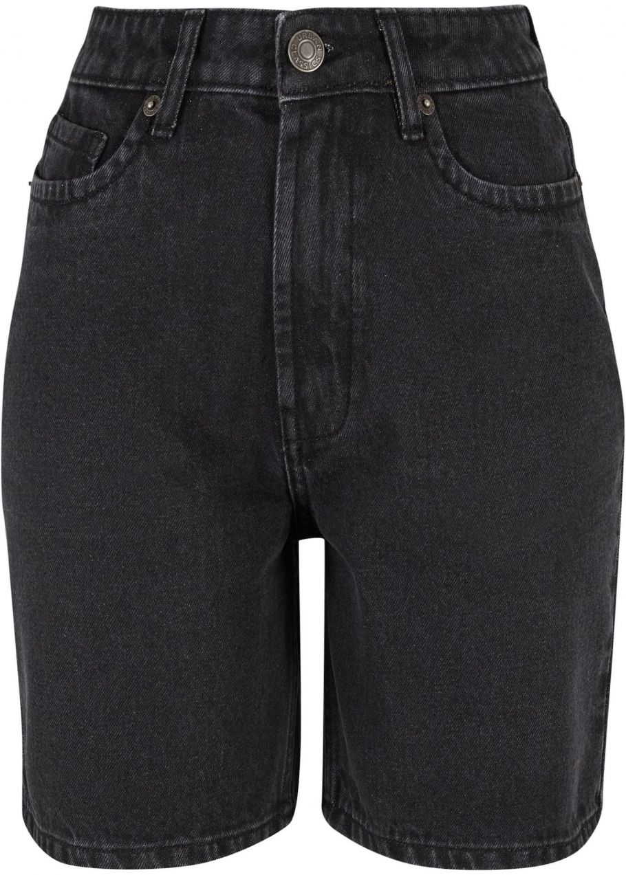 Urban Classics Nohavice  čierny denim