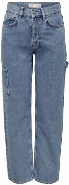 JDY Rifľové kapsáče 'MALLI'  modrá denim