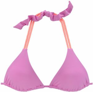 VENICE BEACH Bikinový top 'Anna'  orchideová / lososová